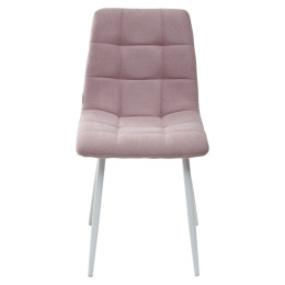 Стул CHILLI UF860-04B сиреневый, ткань/ белый каркас М-City