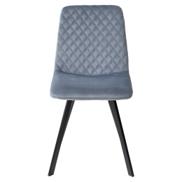 Стул DAIQUIRI BLUVEL-06 BLUE, велюр М-City