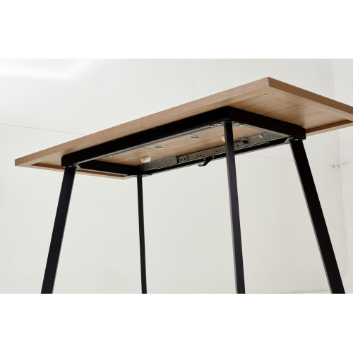 Стол ФИН 120 Дуб Канзас/ черный каркас М-City