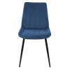 Стул FLIP пепельно-синий, велюр G108-66 М-City