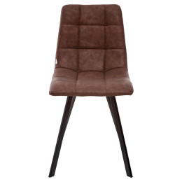 Стул CHILLI SQUARE RU-05 коричневый винтаж, PU М-City