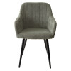 Стул BRANDY WZ2042-12 авокадо, фактурный велюр/ черный каркас М-City