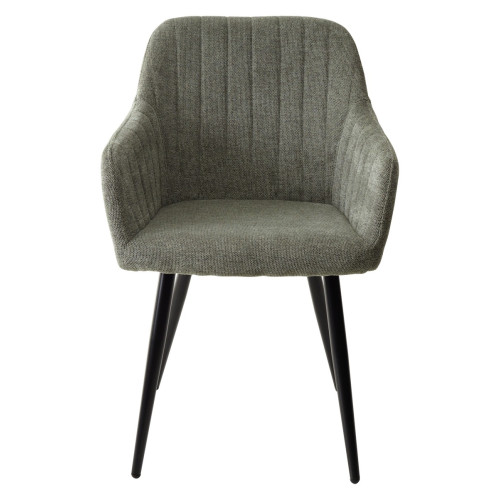 Стул BRANDY WZ2042-12 авокадо, фактурный велюр/ черный каркас М-City