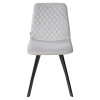 Стул DAIQUIRI BLUVEL-03 LIGHT GREY, велюр М-City