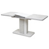 Стол STORK Белый бетон/ Белый 120 М-City