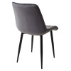 Стул CHIC BLUVEL-14 серый / черный каркас М-City