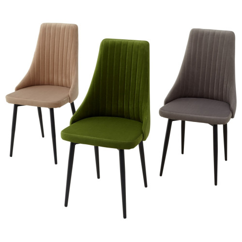 Стул Руссо Premier 04 Бежевый, велюр / черный каркас M-City БЕЗ НДС