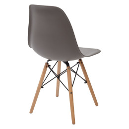 Стул NUDE темно-серый М-City