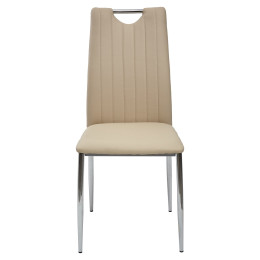 Стул COMFORT 999 PU#718 бежевый, экокожа М-City