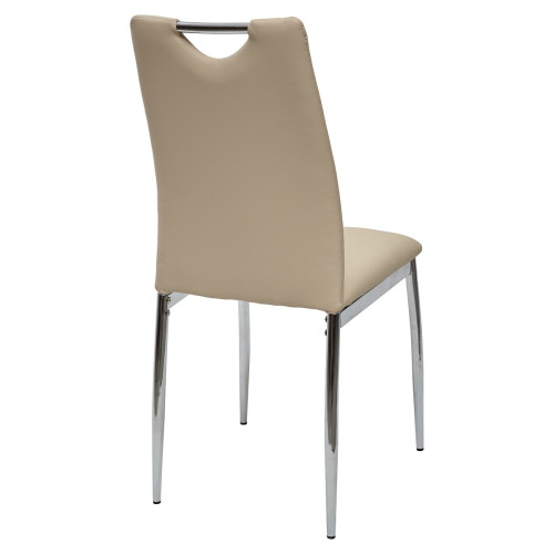 Стул COMFORT 999 PU#718 бежевый, экокожа М-City