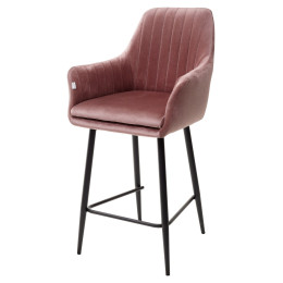 Полубарный стул Роден Blitz 08 Сиреневый, велюр (H=65cm) M-City
