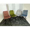 Стул CHILLI SQUARE BLUVEL-52 PINK, велюр М-City