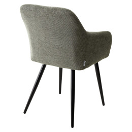 Стул BRANDY WZ2042-12 авокадо, фактурный велюр/ черный каркас М-City