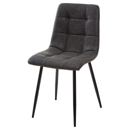 Стул CHILLI RU-08 экокожа антрацит, PU М-City