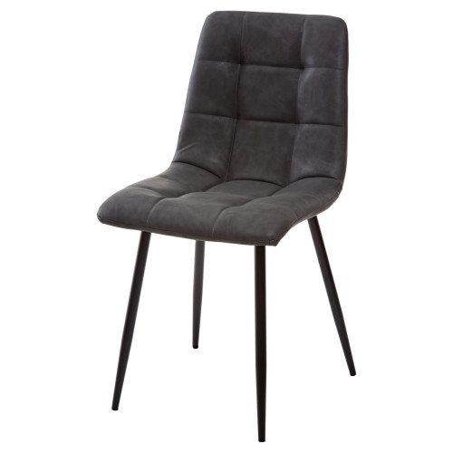 Стул CHILLI RU-08 экокожа антрацит, PU М-City