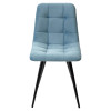 Стул CHILLI-Q бирюзовый #H52, велюр / черный каркас М-City