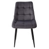 Стул CHIC BLUVEL-14 серый / черный каркас М-City