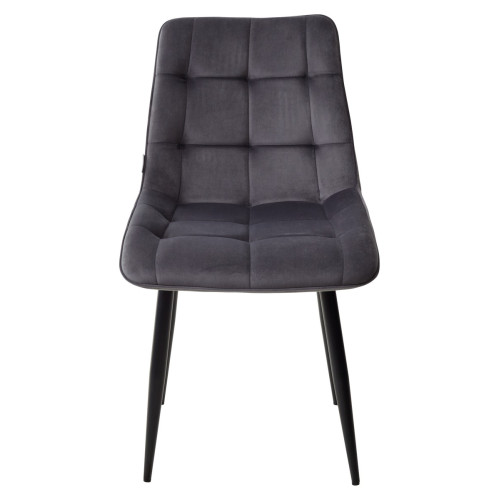 Стул CHIC BLUVEL-14 серый / черный каркас М-City