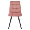 Стул CHILLI SQUARE BLUVEL-52 PINK, велюр М-City