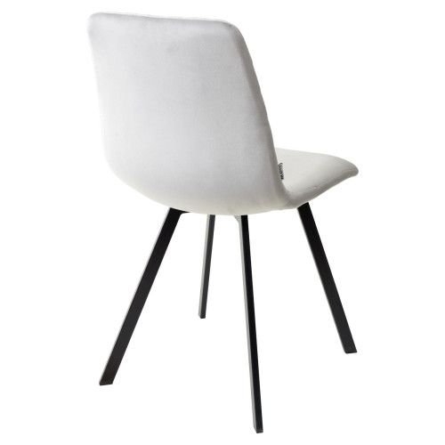 Стул DAIQUIRI BLUVEL-03 LIGHT GREY, велюр М-City