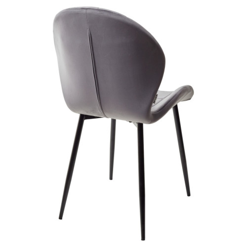 Стул FLOWER BLUVEL-14 GREY, велюр М-City