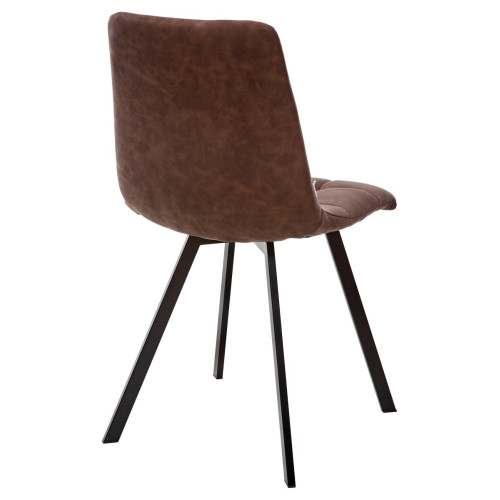 Стул CHILLI SQUARE RU-05 коричневый винтаж, PU М-City