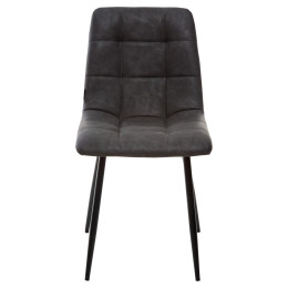 Стул CHILLI RU-08 экокожа антрацит, PU М-City