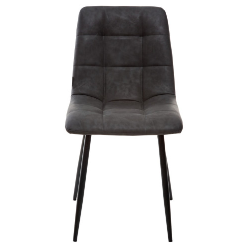 Стул CHILLI RU-08 экокожа антрацит, PU М-City