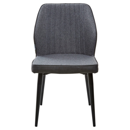 Стул SEATTLE TRF-09 серый кварц, ткань/ RU-08 антрацит, PU М-City