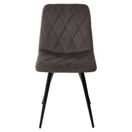 Стул CHILLI-X ГРАФИТ #14, велюр / черный каркас М-City