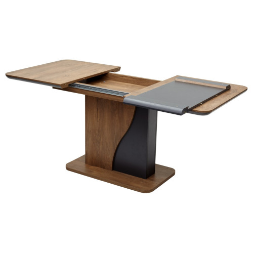 Стол SIRIUS Дуб Канзас/ Графит 120 М-City