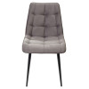 Стул CHIC-Q графит #14, велюр / черный каркас М-City