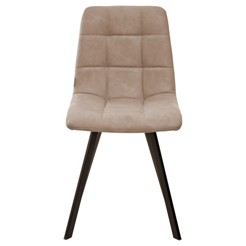 Стул CHILLI SQUARE RU-09 серо-бежевый винтаж, PU М-City