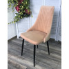 Стул Руссо Premier 04 Бежевый, велюр / черный каркас M-City БЕЗ НДС