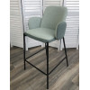 Полубарный стул NYX (H=65cm) VF113 светлая мята / VF115 серо-зеленый М-City