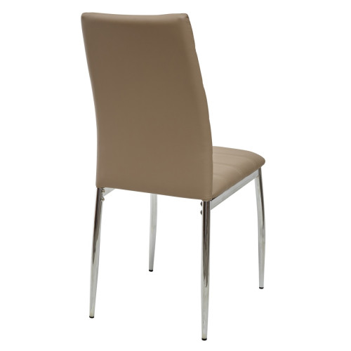 Стул DESERT 603 серо-коричневый #654, экокожа М-City