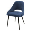 Стул FANTINE-LS СИНИЙ #29, велюр / черный каркас М-City