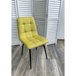 Стул ДИЛАН, цвет лайм #20, ткань / черный каркас М-City