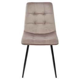 Стул BARI G062-13 КВАРЦЕВЫЙ, велюр М-City