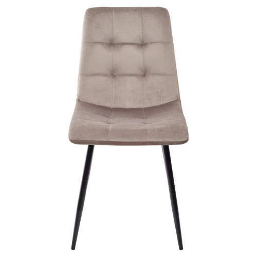 Стул BARI G062-13 КВАРЦЕВЫЙ, велюр М-City