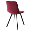 Стул CHILLI-Q SQUARE винный #16, велюр / черный каркас М-City