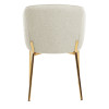 Стул DIANA TRF-11 светло-бежевый/ золотой каркас М-City