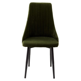 Стул Руссо Олива Catalana #C14, велюр / черный каркас M-City БЕЗ НДС