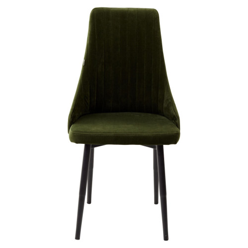 Стул Руссо Олива Catalana #C14, велюр / черный каркас M-City БЕЗ НДС