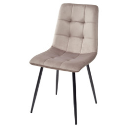 Стул BARI G062-13 КВАРЦЕВЫЙ, велюр М-City