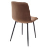 Стул CHILLI G062-10 шоколадный, велюр М-City