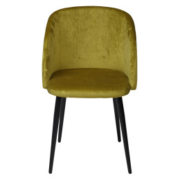 Стул YOKI G062-17 олива, велюр М-City