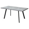 Стол BRICK M 140 Бетон Портленд/ Черный М-City