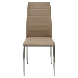 Стул DESERT 603 серо-коричневый #654, экокожа М-City