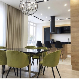 Стул YOKI G062-17 олива, велюр М-City